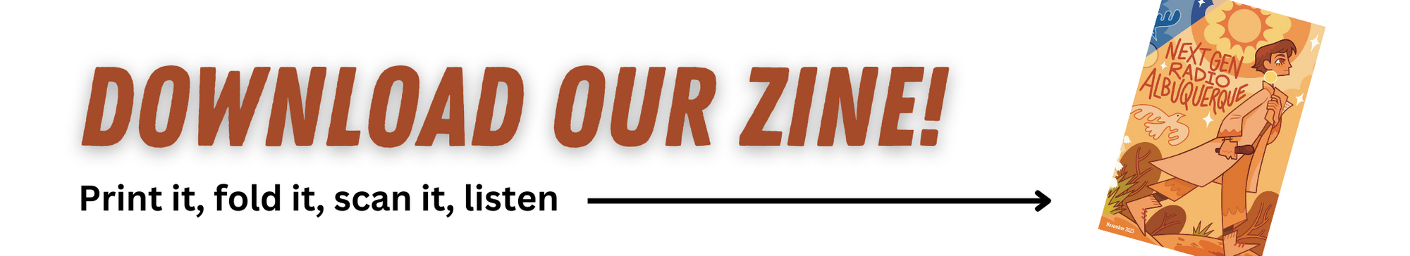 Download our zine